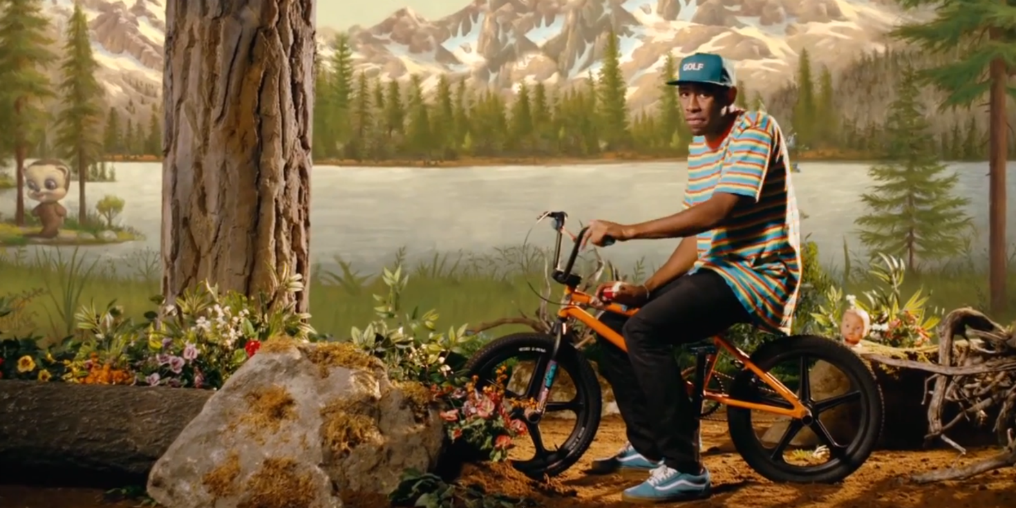 Tyler the Creator On Bike 2 Rap Wallpapers