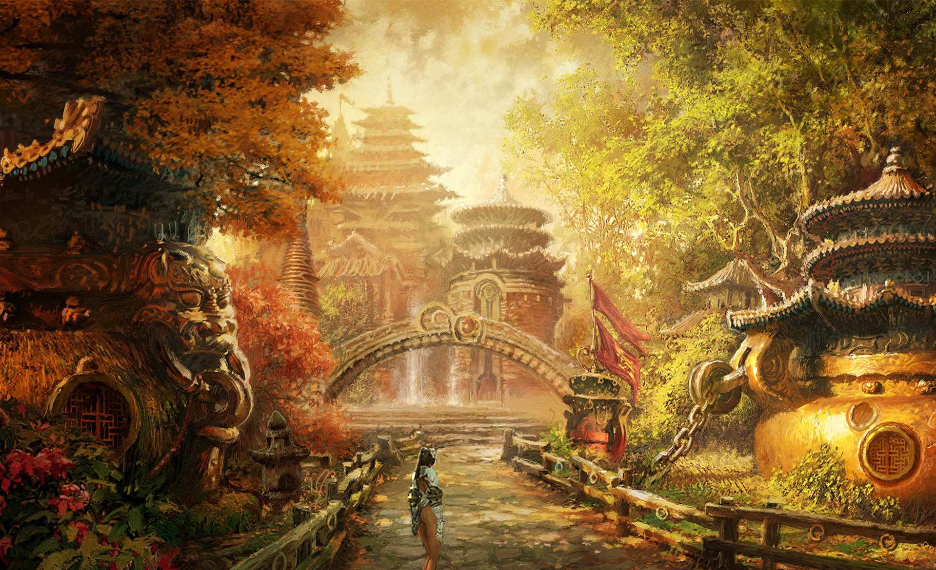 Shaolin Temple Entrance Wallpaper And Background