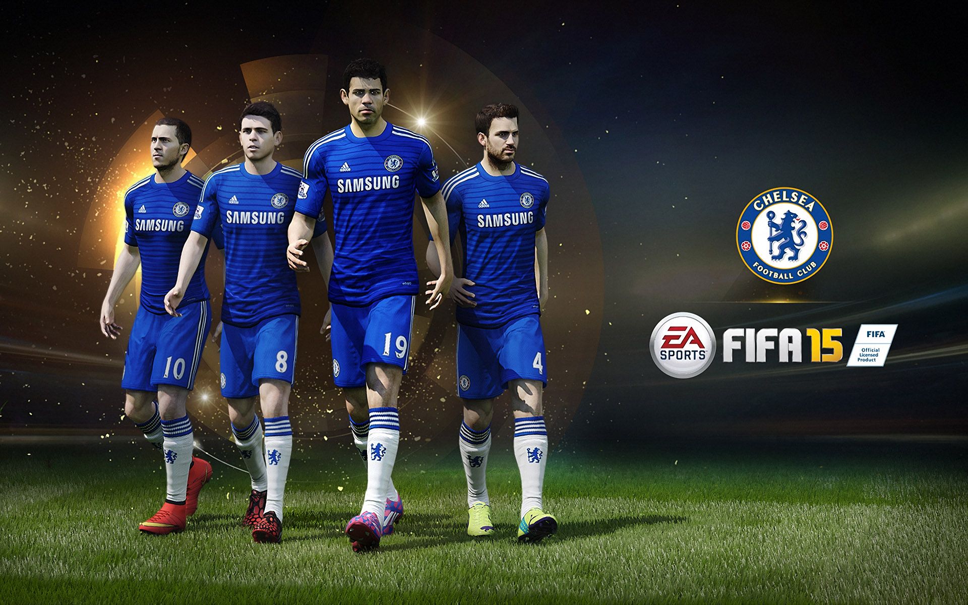 FIFA 15 Chelsea FC Poster Wallpaper Wide or HD Games Wallpapers