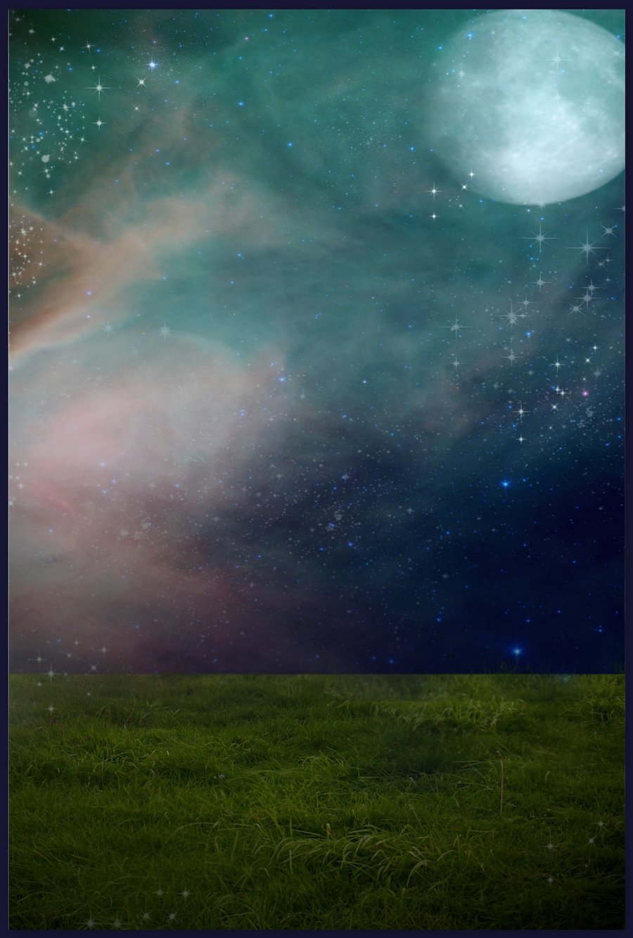 Starry Sky Stock Background By Ravenmaddartwork