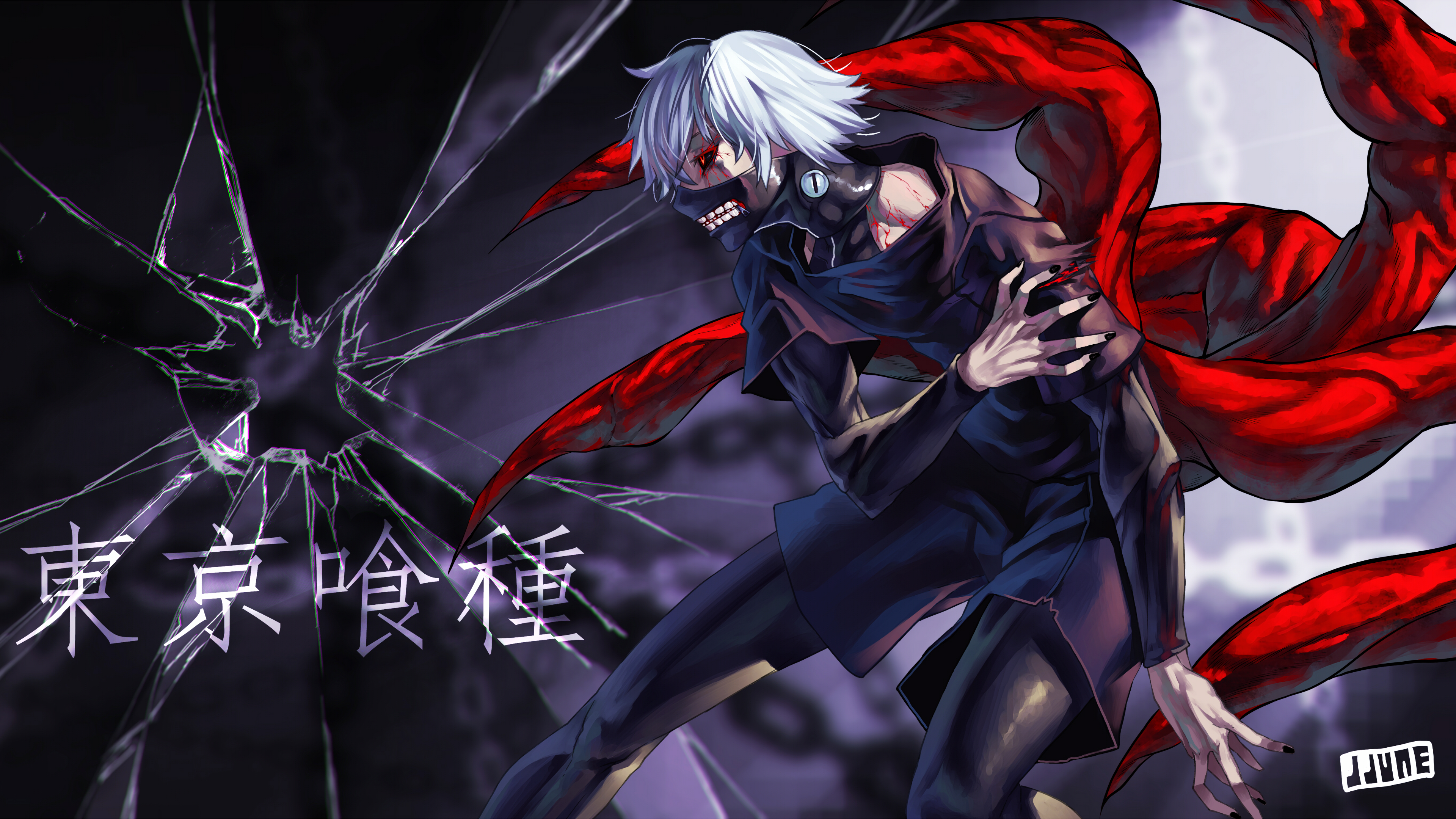 Free download Tokyo Ghoul 4k Ultra HD Wallpaper Background Image 3840x2160  3840x2160 for your Desktop Mobile  Tablet  Explore 18 Tokyo Ghoul 4K  Wallpapers  Tokyo Ghoul Wallpaper Tokyo Ghoul Wallpaper