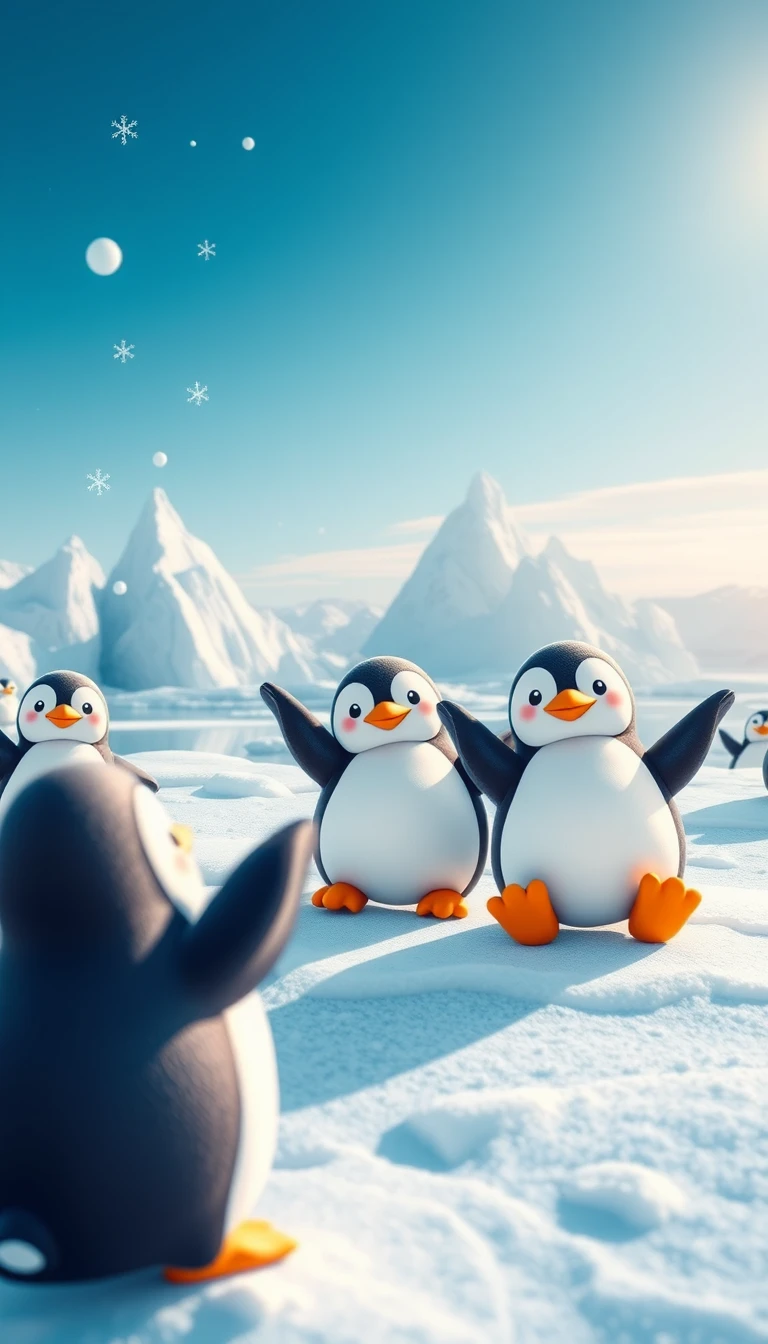 Penguin Phone Wallpaper
