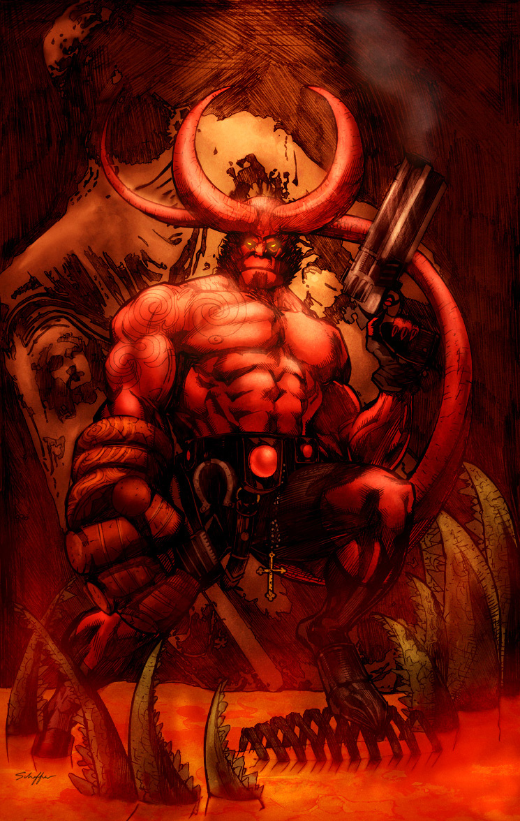Hellboy Vs Mago Battles Ic Vine