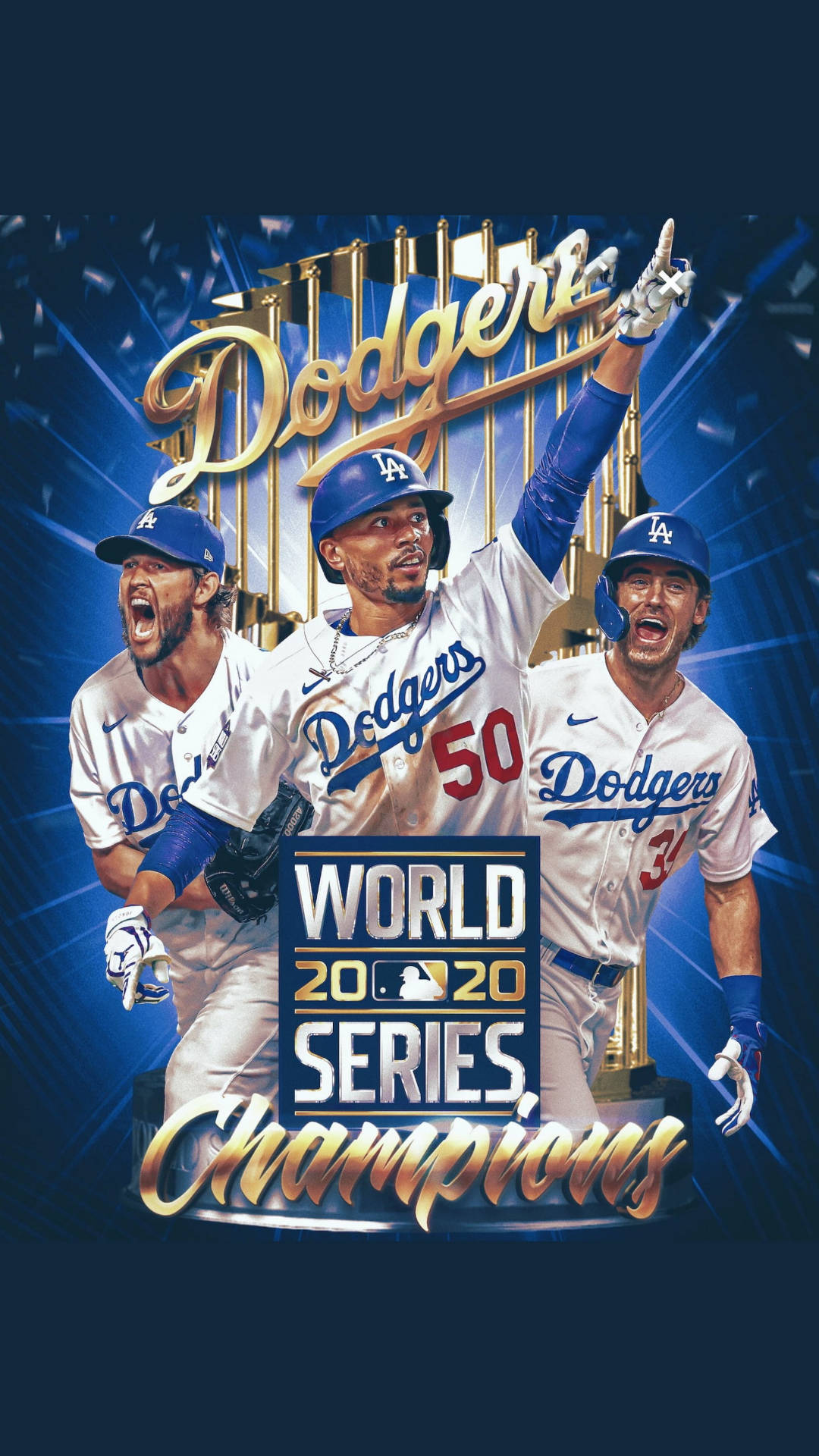 Los Angeles Dodgers iPhone Baseball Wallpaper