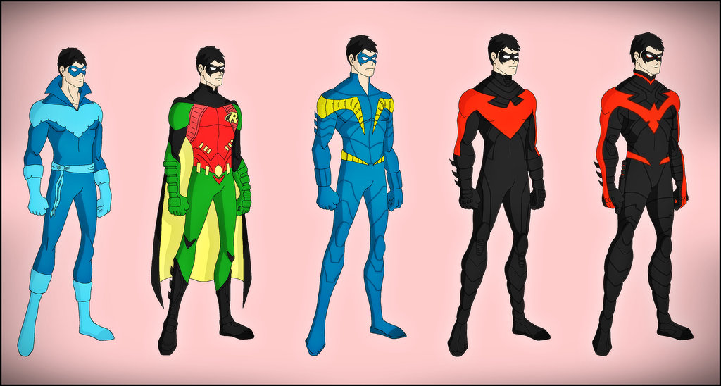 Dick Grayson   The New 52 Evolution by DraganD 1024x548