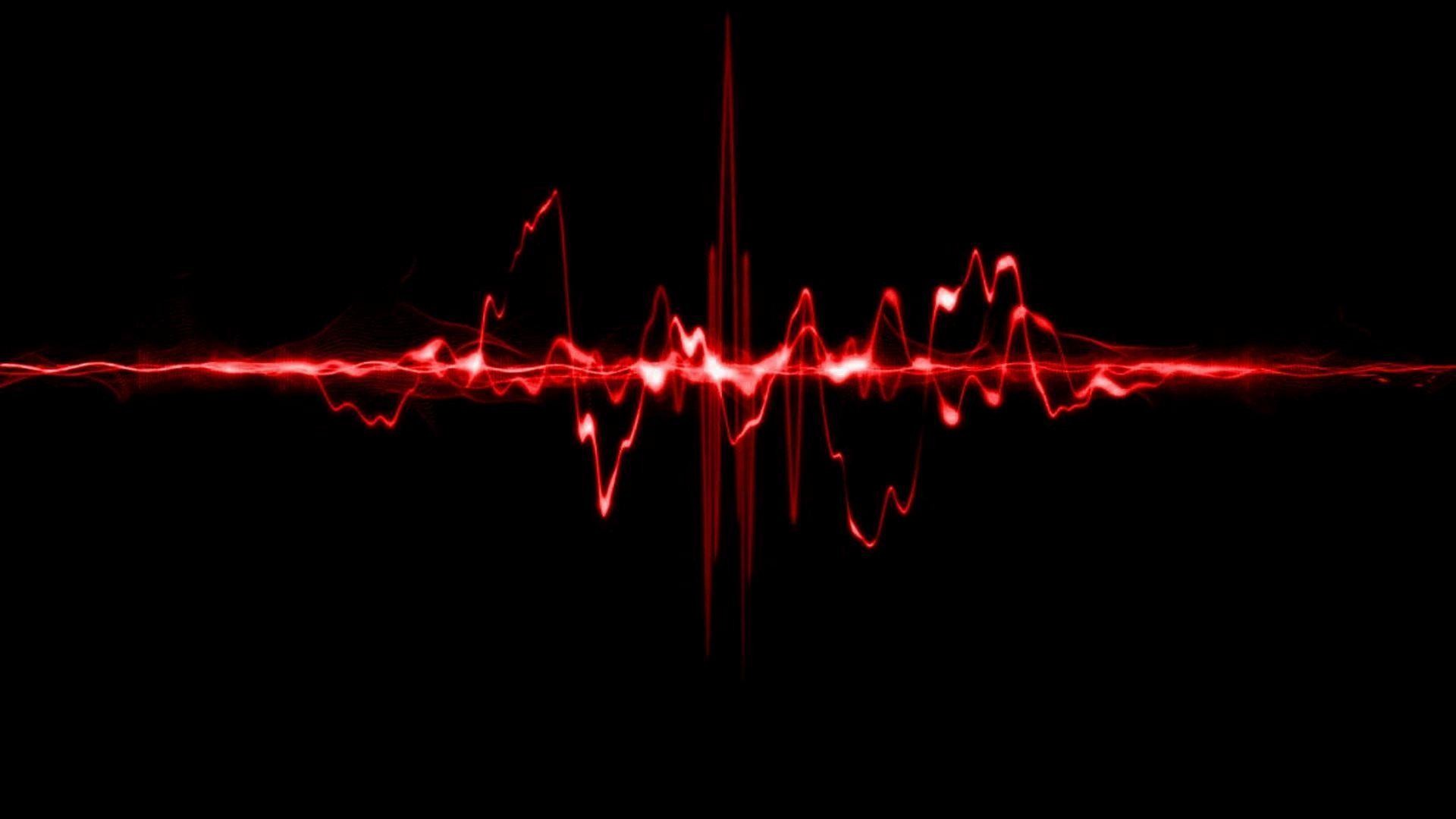 Sound Waves Wallpaper Image