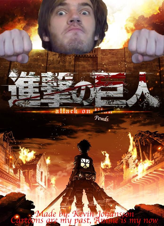 Attack On Pewds Kyojin Shingeki No