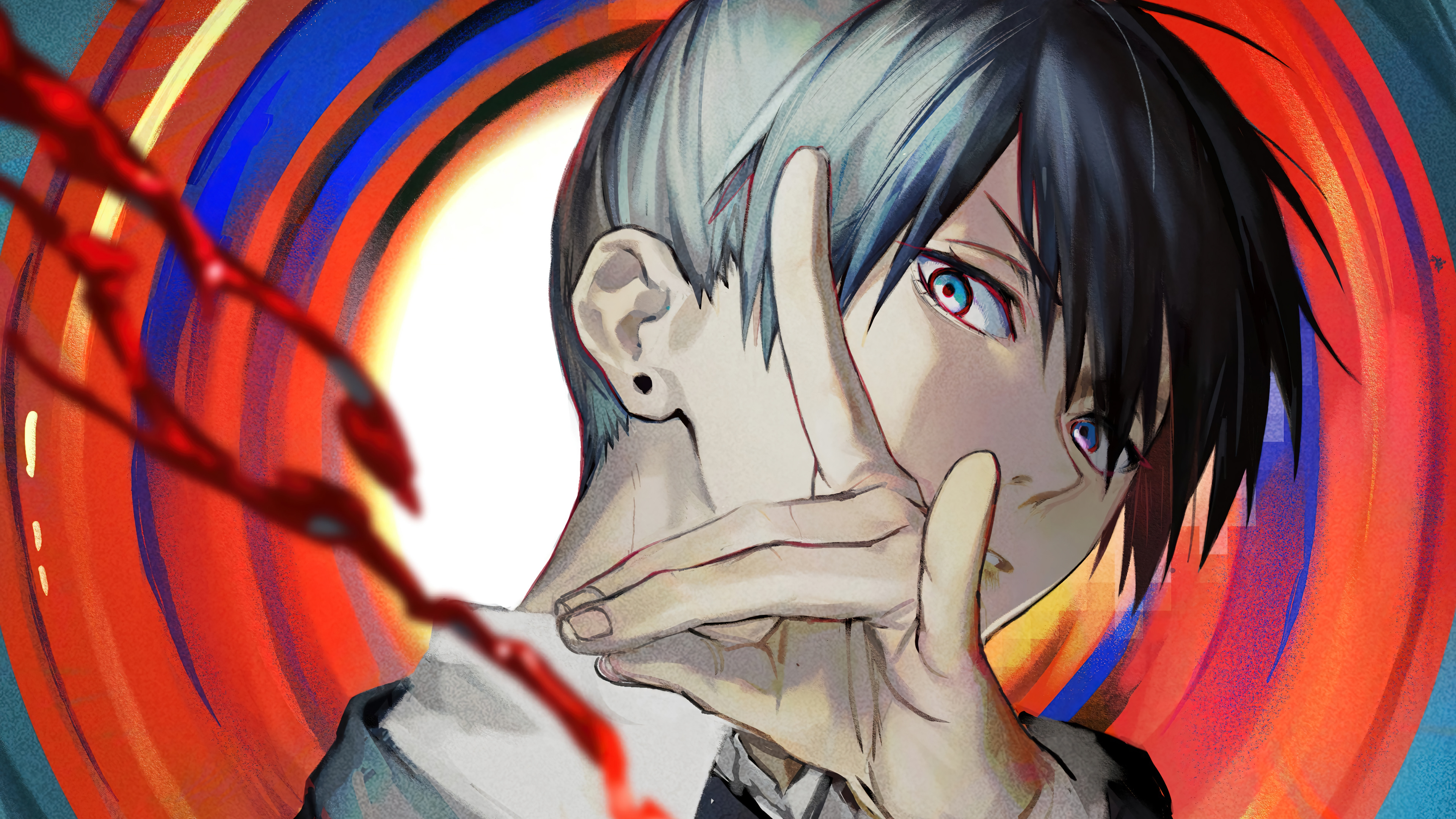 Wallpaper Chainsaw Man Aki Picture