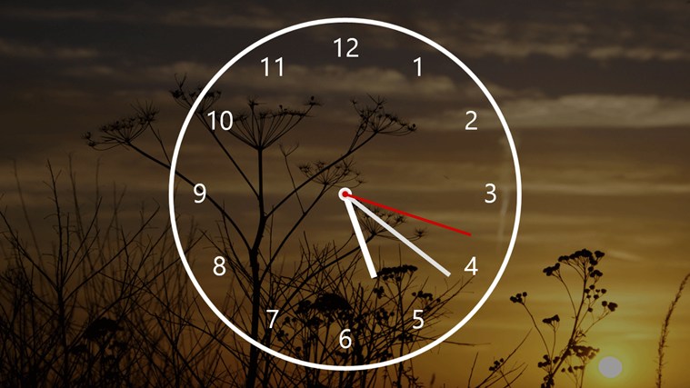 Nightstand Analog Clock App For Windows In The Store
