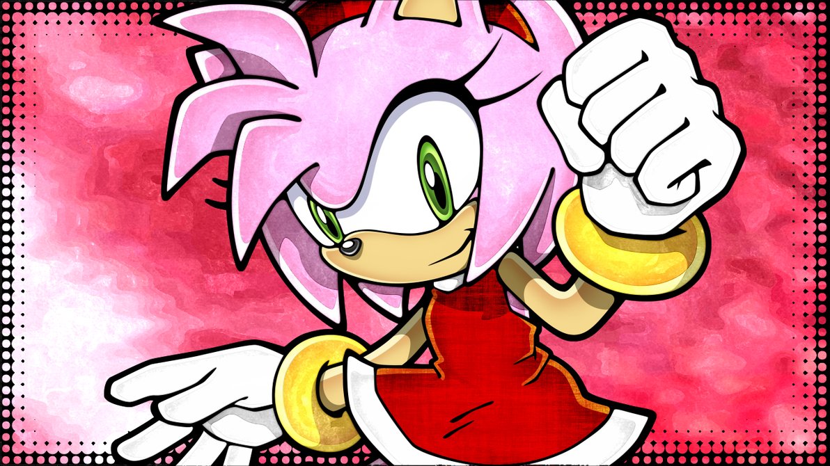 Amy Rose Wallpaper Displaying Image For Toolbar