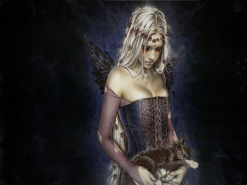 Resolution Spectacular Gothic Fairy Wallpaper High Image