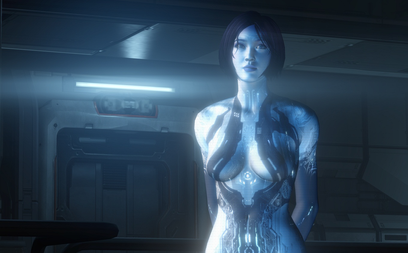 Cortana Halo Girl Windows Siri Wallpaper Background