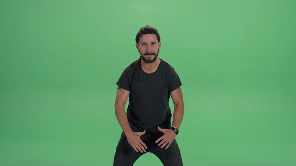 JUST DO IT Shia LaBeouf Is Spreading Motivation All Over the Internet 970x545