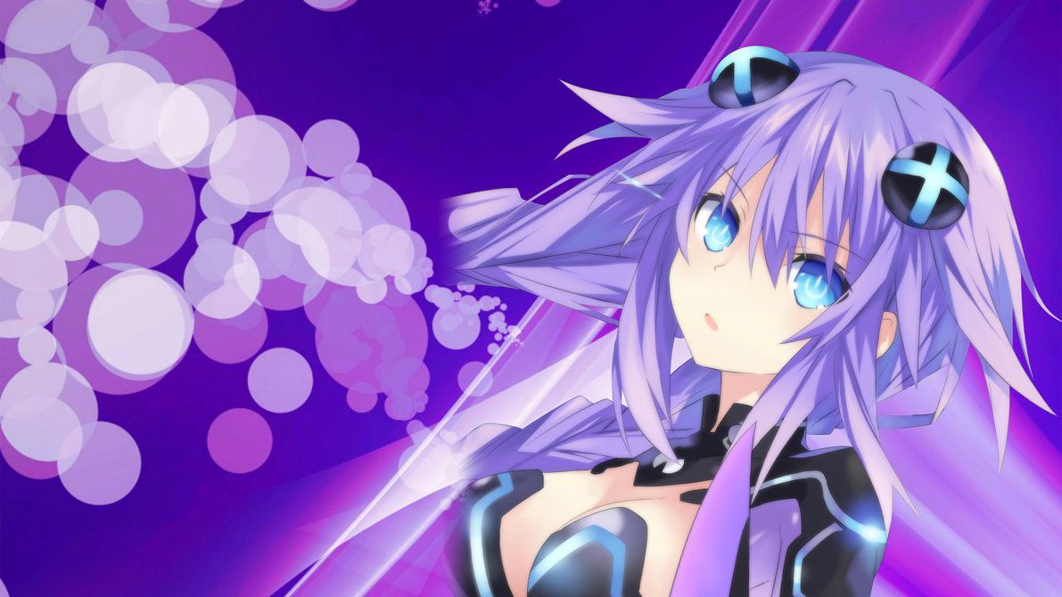 Hyperdimension Neptunia Purple Heart Wallpaper