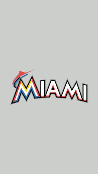 Baseball Miami Marlins iPhone 5c 5s Wallpaper