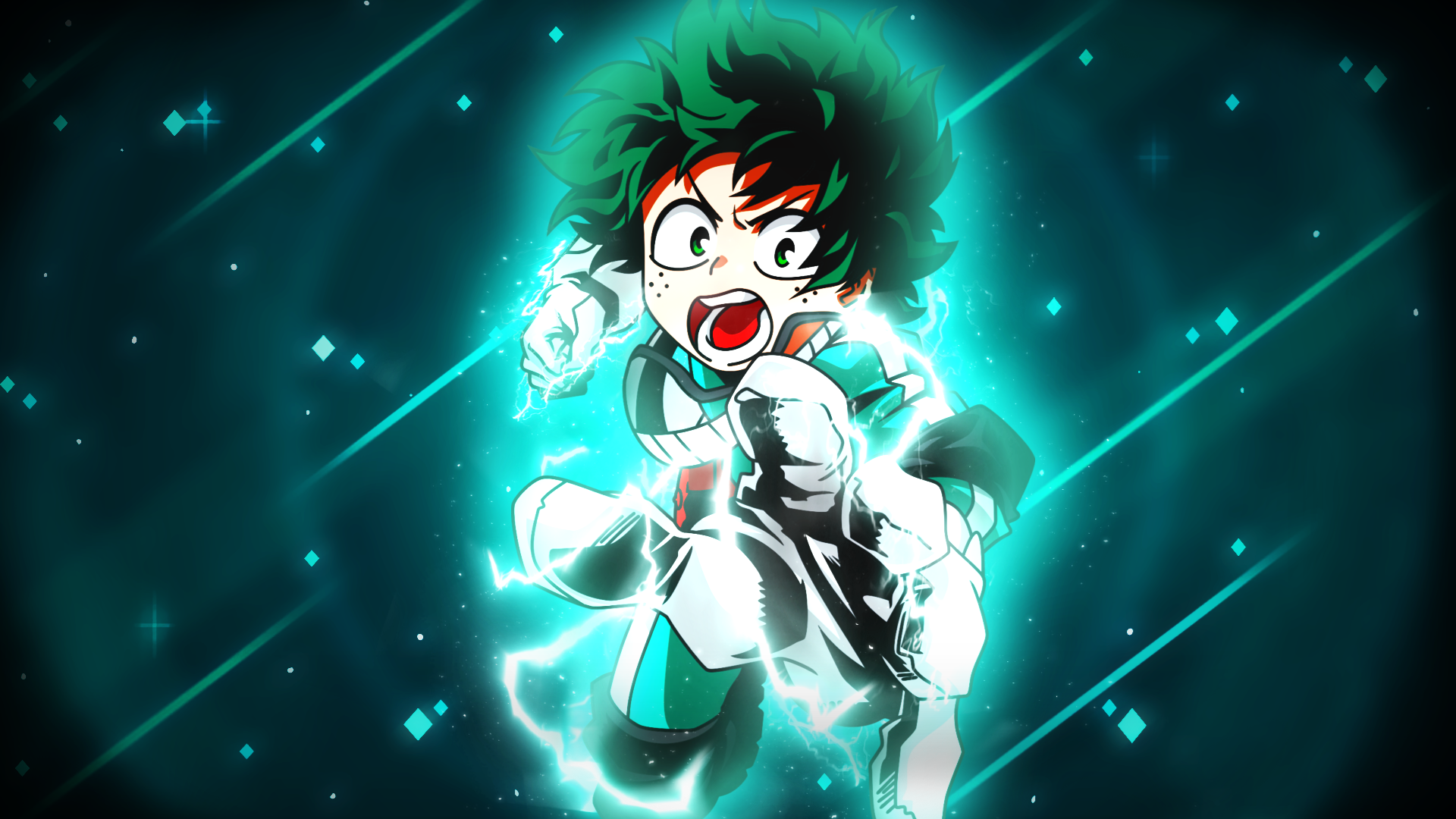 Izuku Midoriya Anime My Hero Academia HD Wallpaper