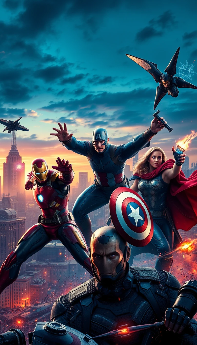 Avengers Mobile 4k Wallpaper