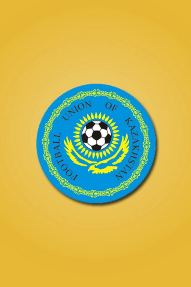 Kazakhstan Football Logo iPhone Wallpaper HD