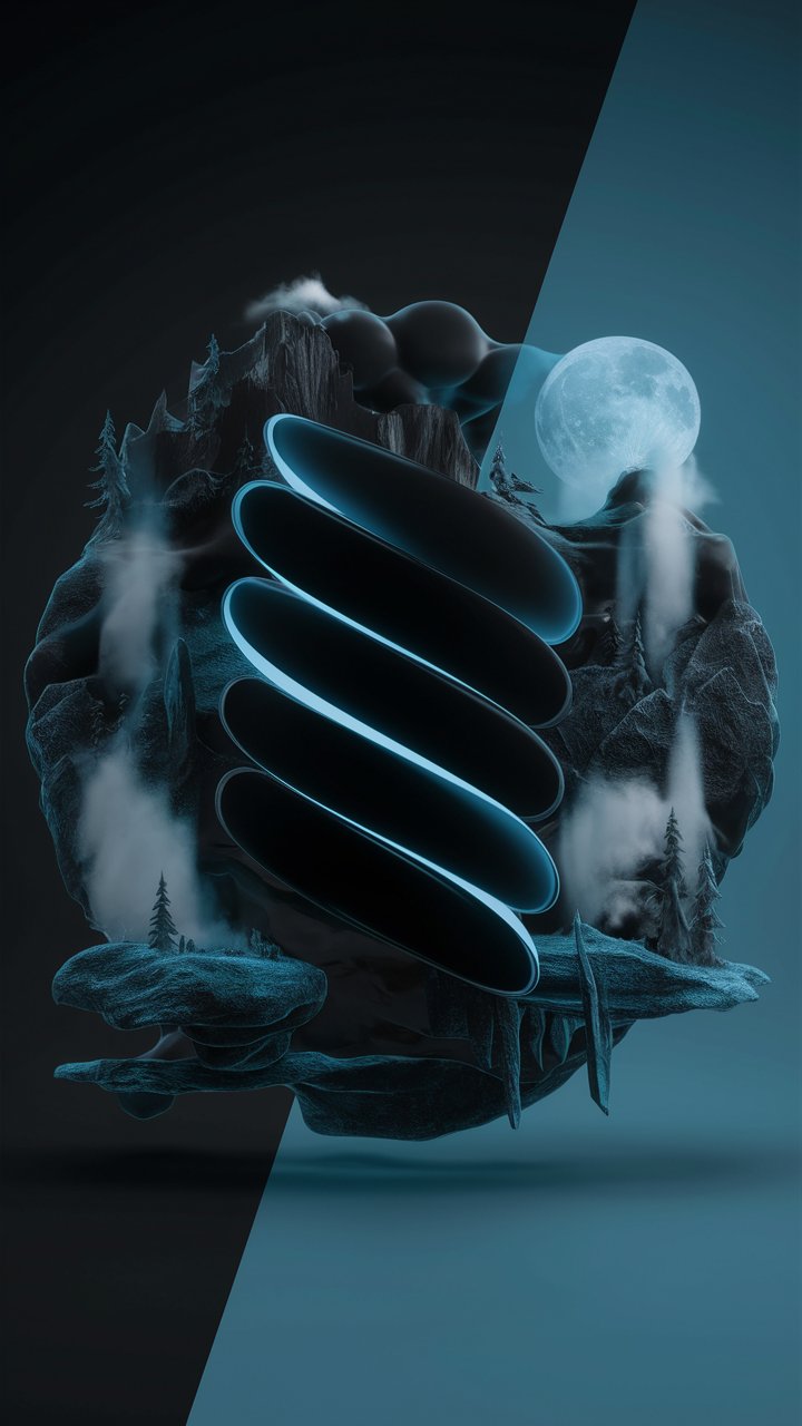 Exploring The Elegance Of Black Aesthetic Phone Background Wallpaper
