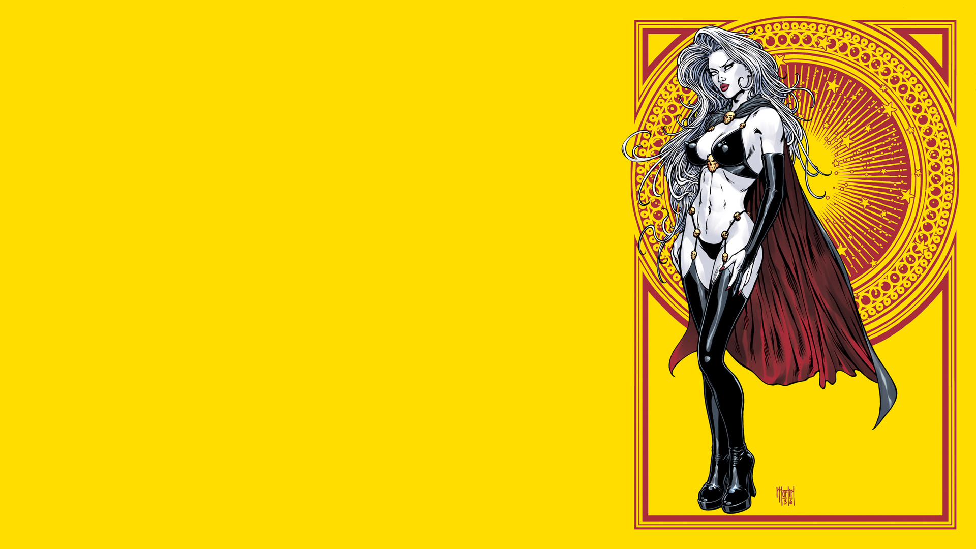 Lady Death Puter Wallpaper Desktop Background