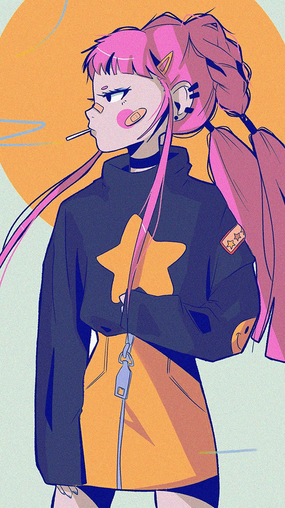 Tomboy Anime Girl Wallpaper