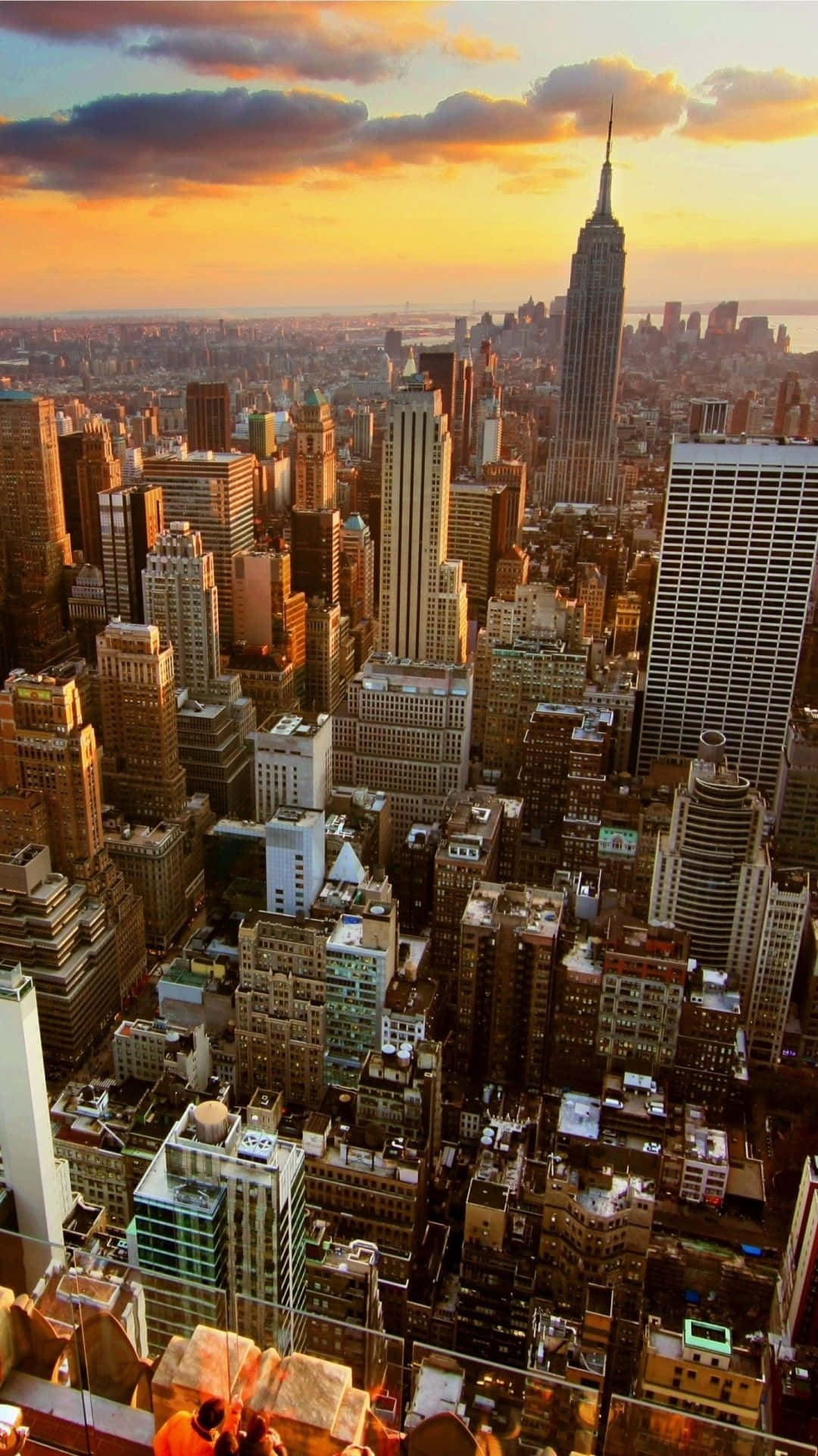 New York City Night iPhone Wallpaper