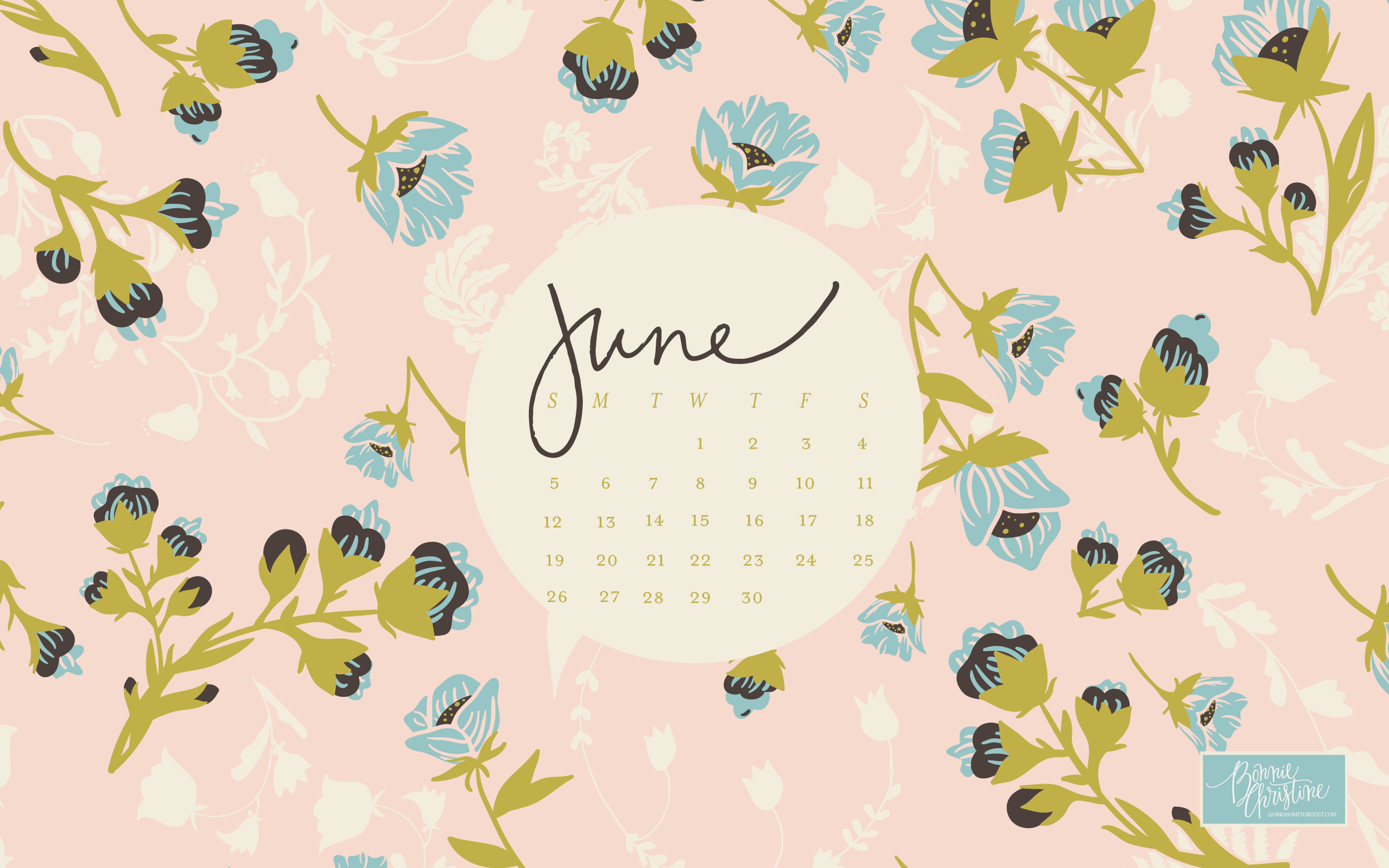 June Desktop And Smartphone Background Going Home To Roost