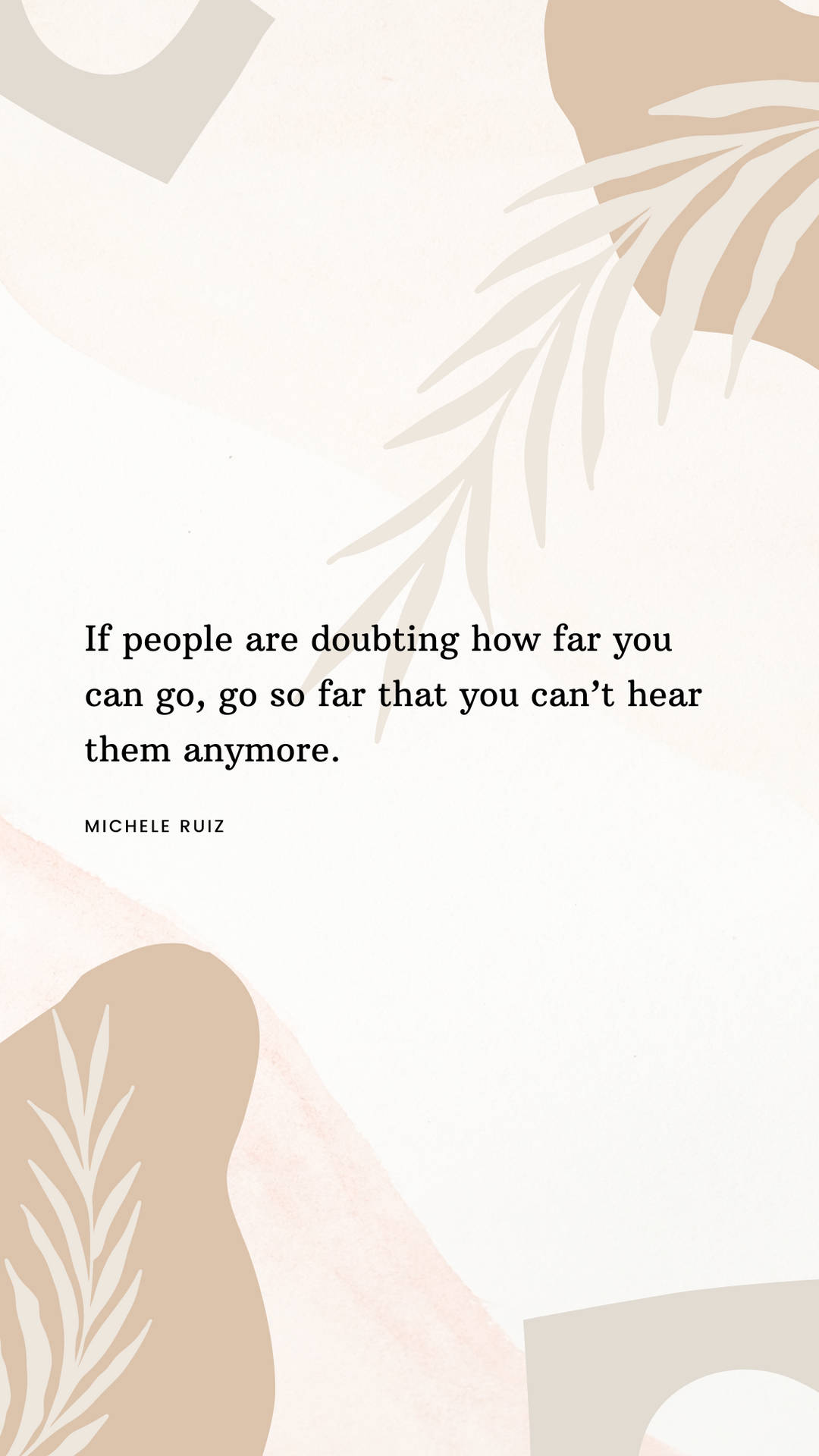 Motivational Quotes Aesthetic Wallpaper