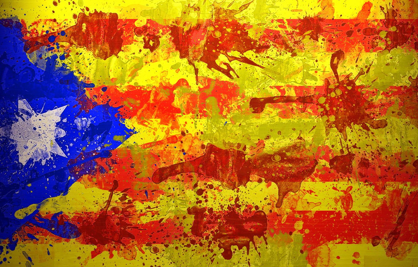 Wallpaper Paint Star Flag Estelada Unofficial Of