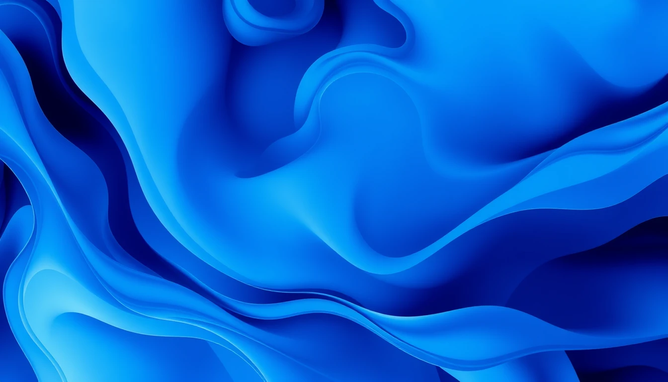 Abstract Blue Wallpaper