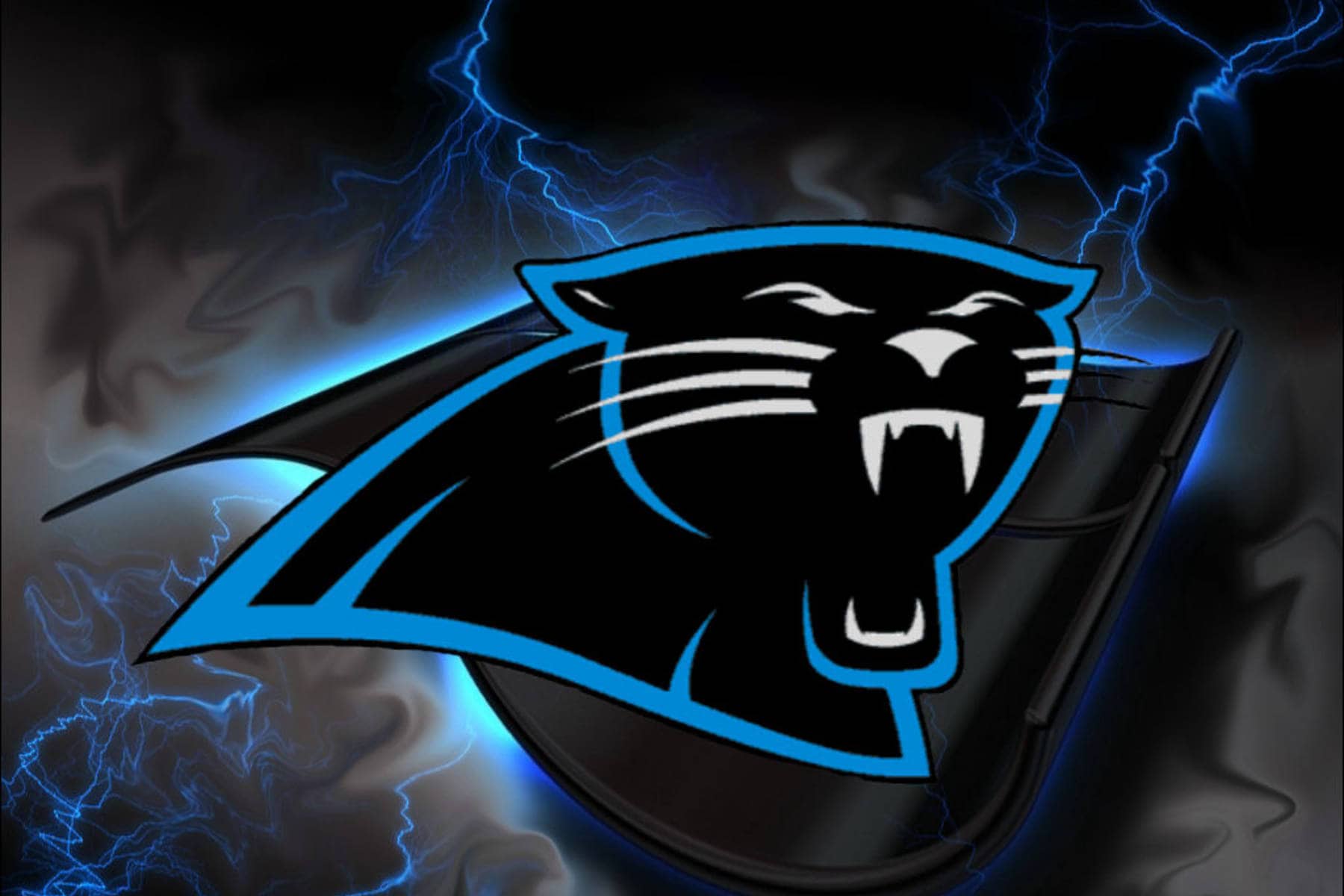 Carolina Panthers Logo Background Wallpaper