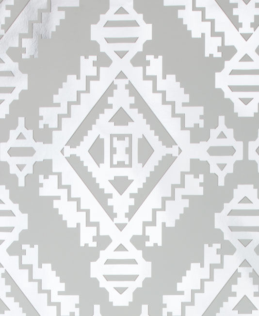 Navajo Foil Wallpaper A Designed By David Hicks