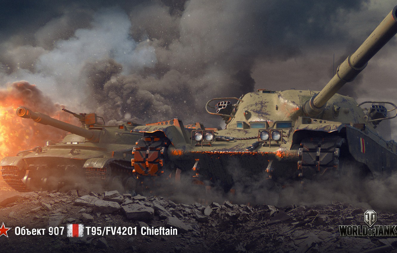 Wallpaper Wot World Of Tanks Wargaming Chieftain Object