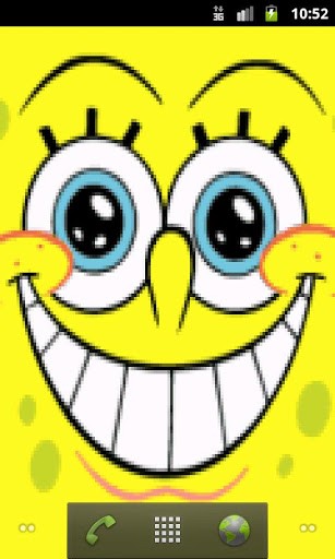 Screenshot Wallpaper Spongebob Smile Live Wallpap