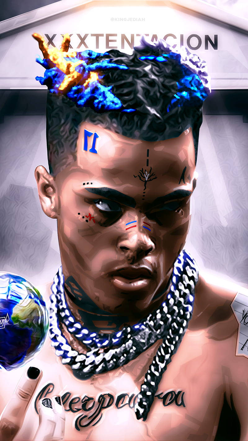 Xxxtentacion Anime Cartoon Wallpaper