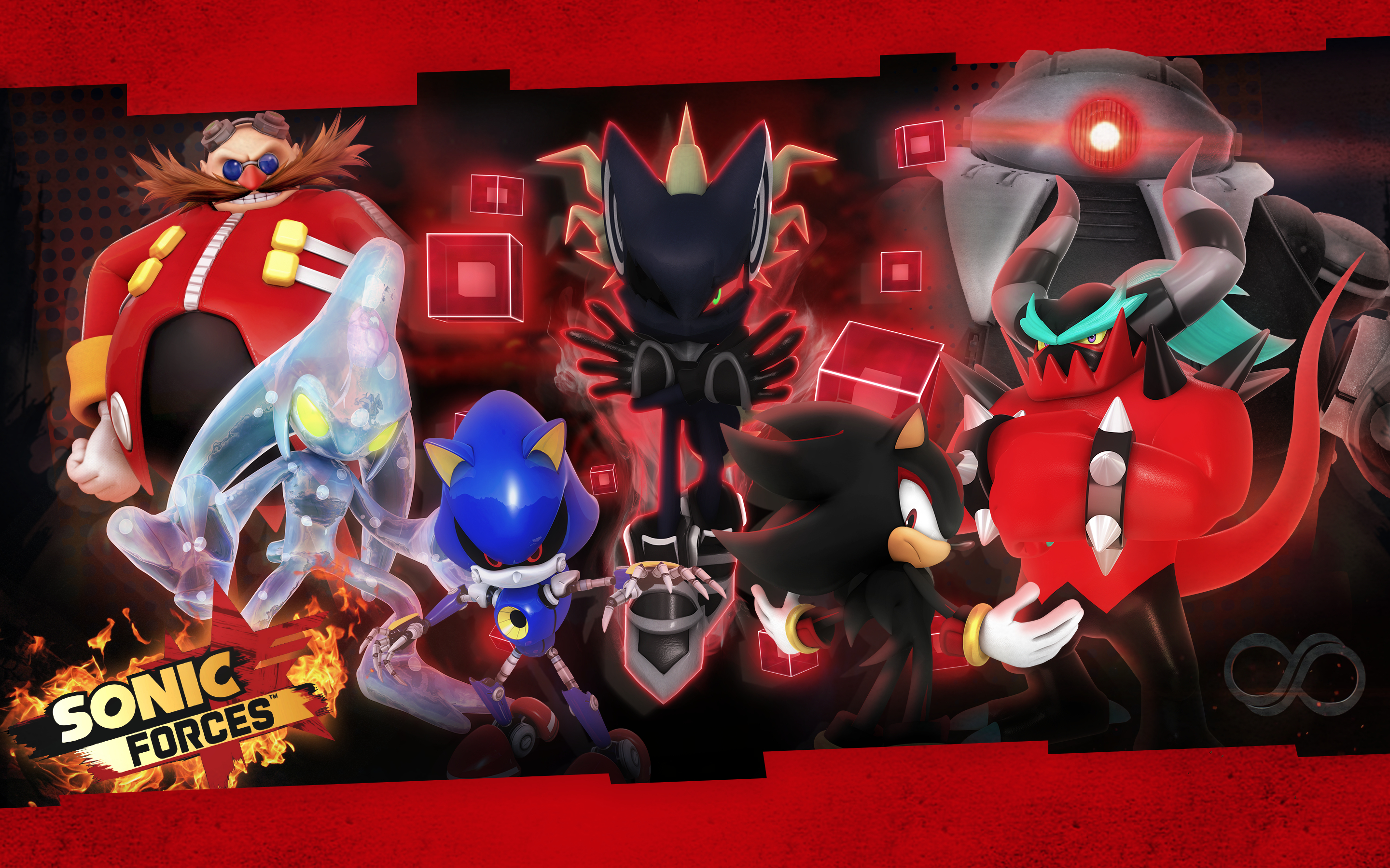 Sonic Forces Villains Wallpaper By Nibroc Rock