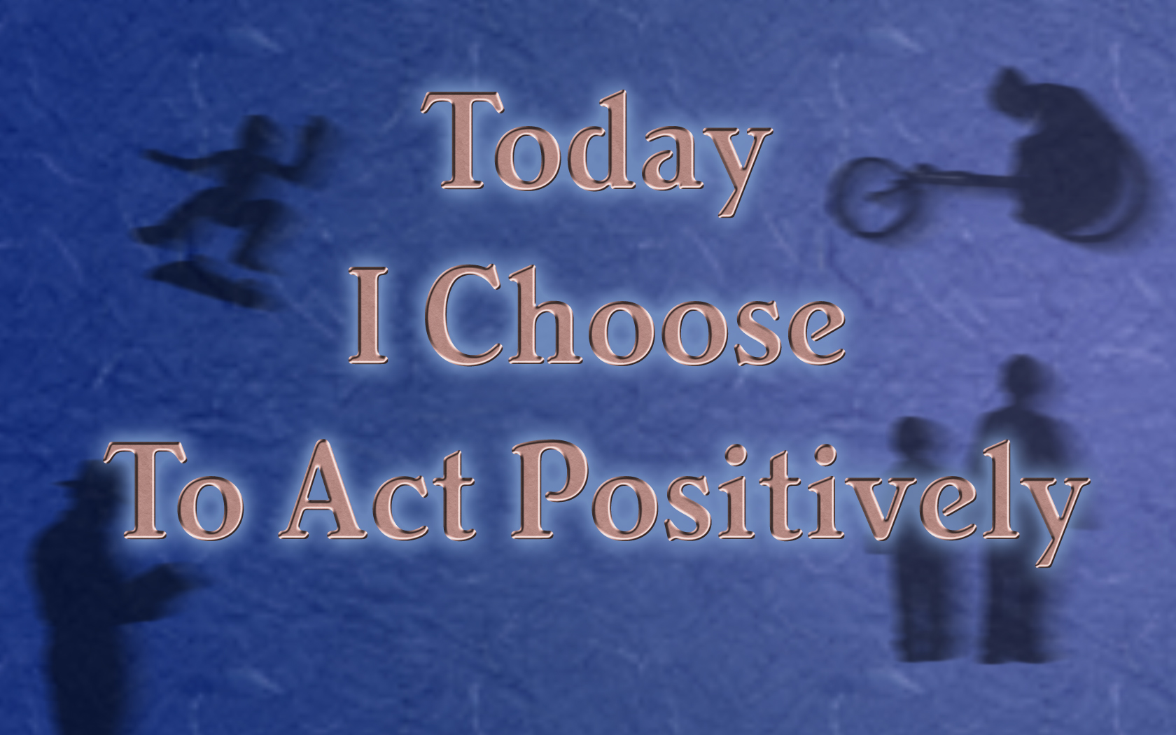 Positive Attitude Quotes Wallpaper Act Positively Desktop