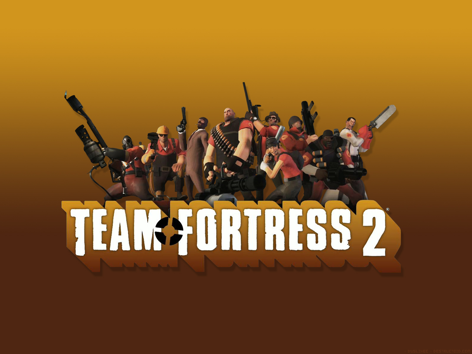 Team Fortress All Characters HD Wallpaper