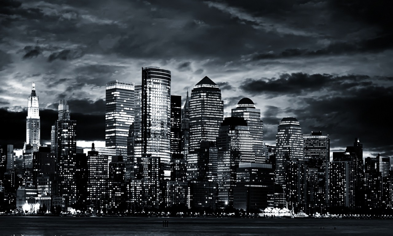 City Manhattan Skyline Usa HD Background Pixel