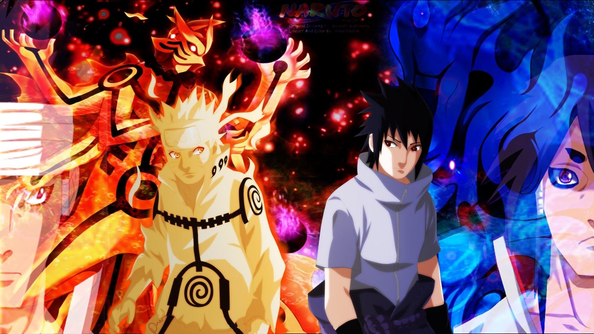 Naruto And Sasuke Wallpaper HD Background