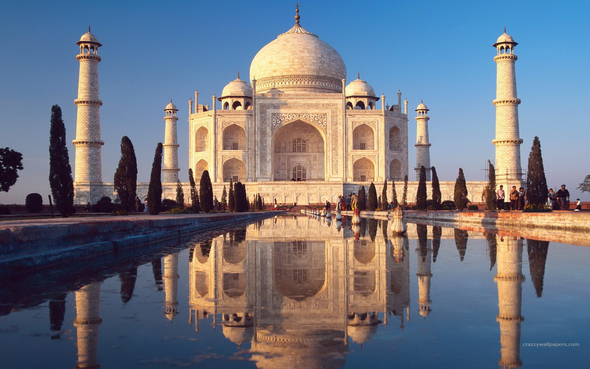 Agra Taj Mahal India Wallpaper Widescreen Desktop Background
