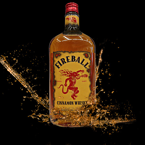 Fireball Whiskey Photo Sharing