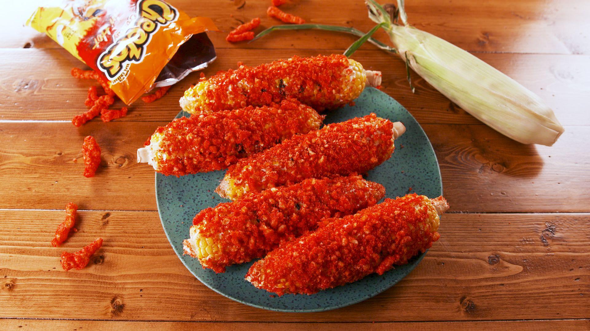Best Flamin Hot Corn On The Cob Recipe   How to Make Flamin Hot
