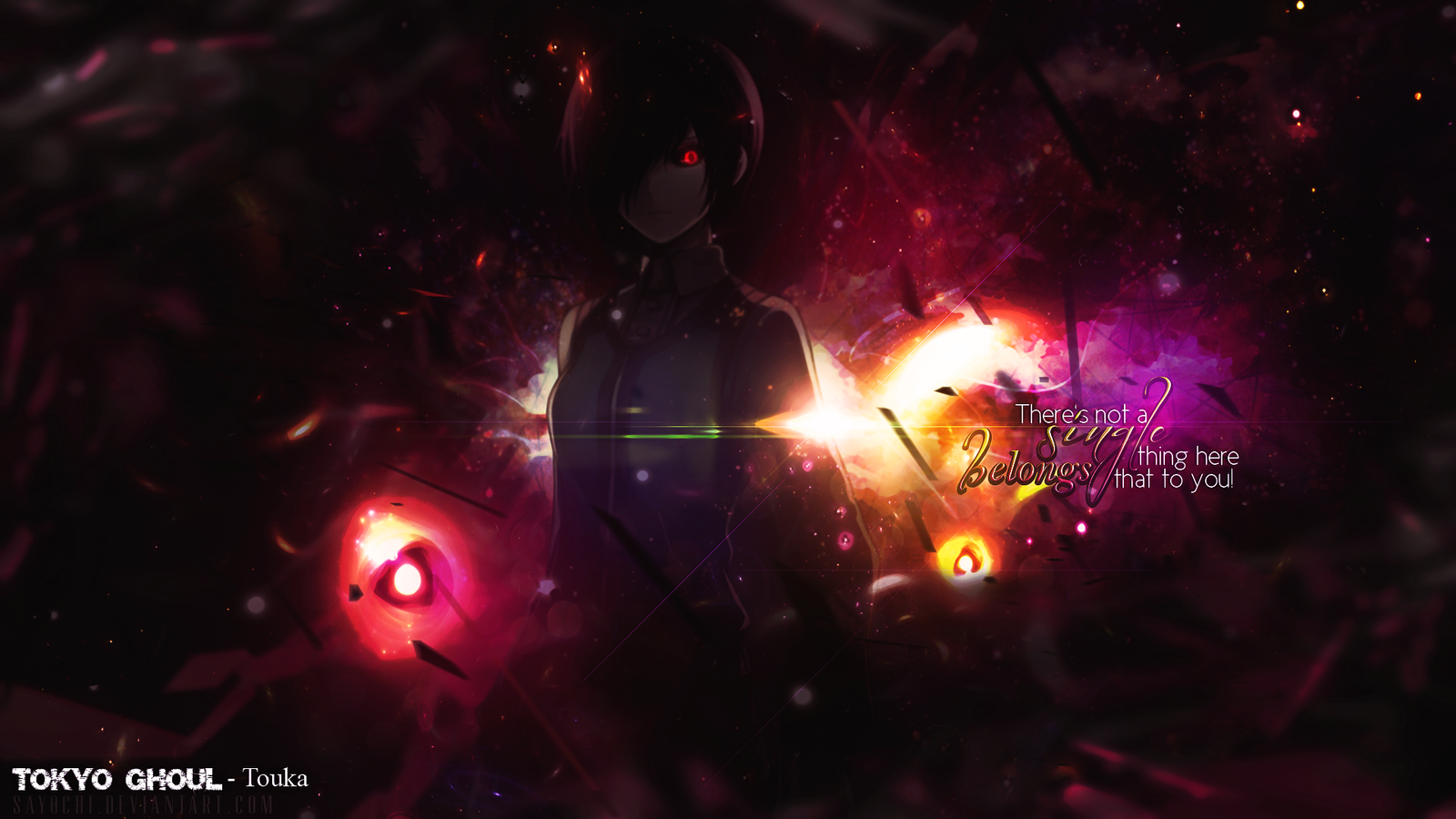 Tokyo Ghoul Touka Kirishima Wallpaper Hd By say0chi