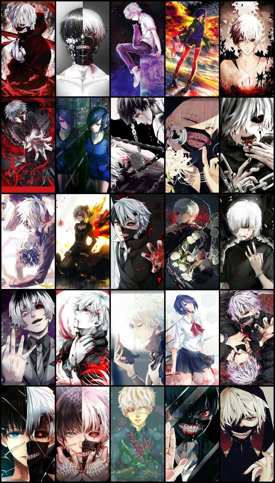 Tokyo Ghoul Wallpaper Pack For Mobile Phone Part