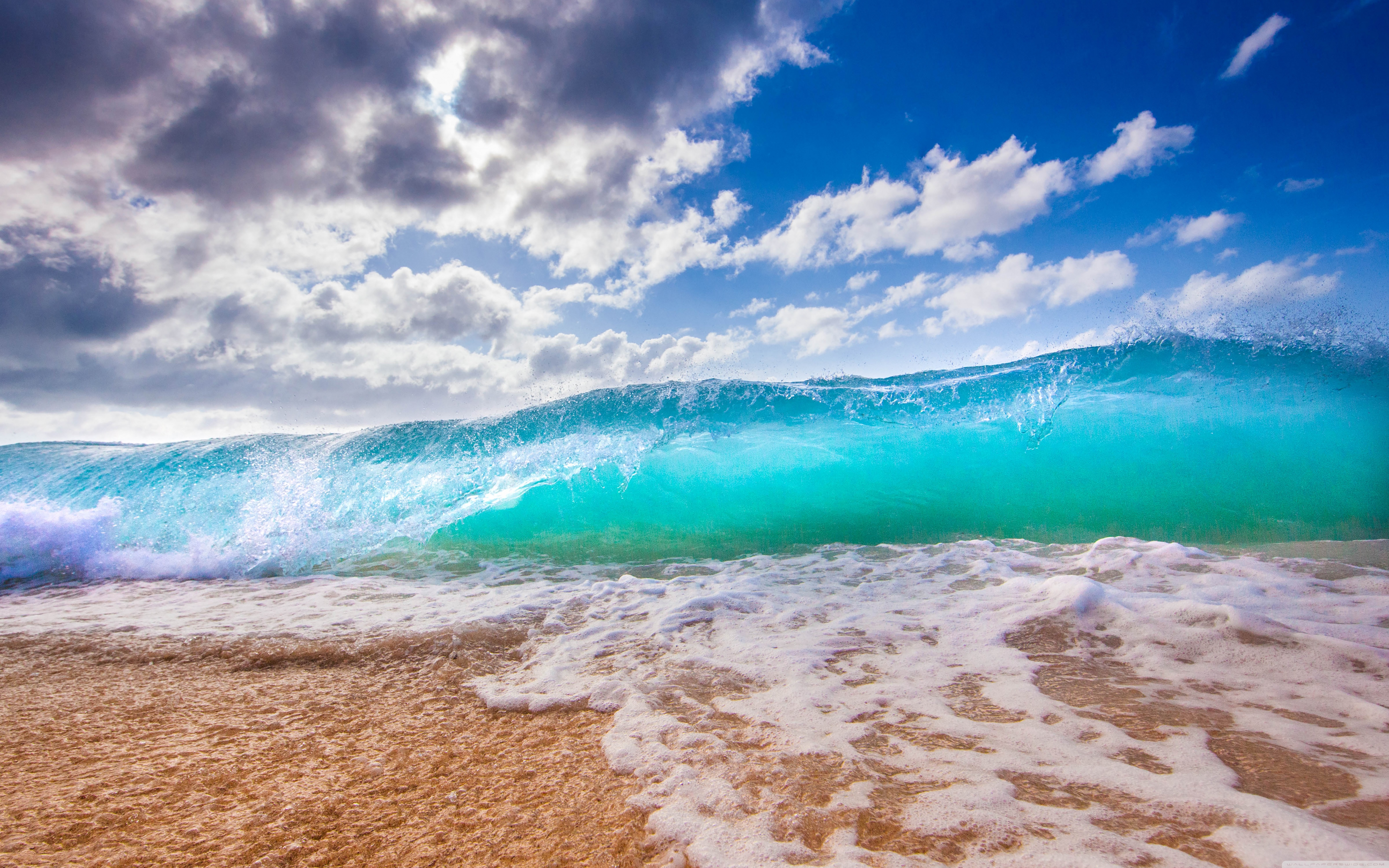 Ocean Waves 4k HD Desktop Wallpaper For Ultra