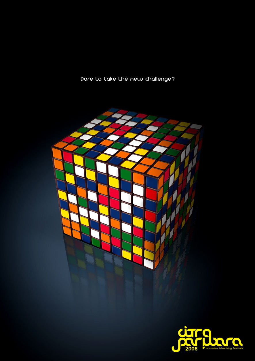 rubiks cube by cecilliahidayat 886x1253