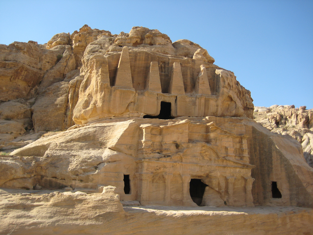 Petra In Jordan Wide Wallpaper