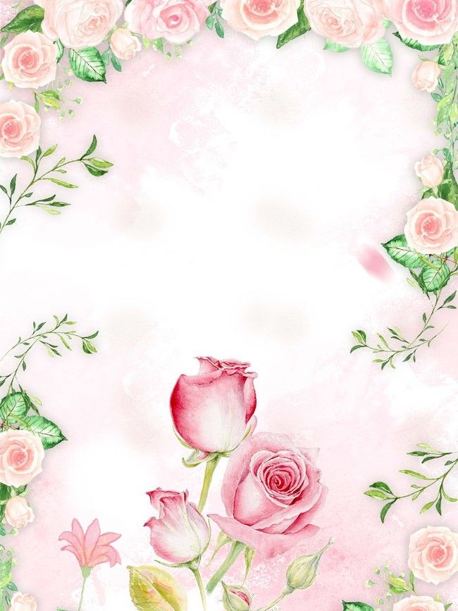 Florist Promotions Posters Background Material In