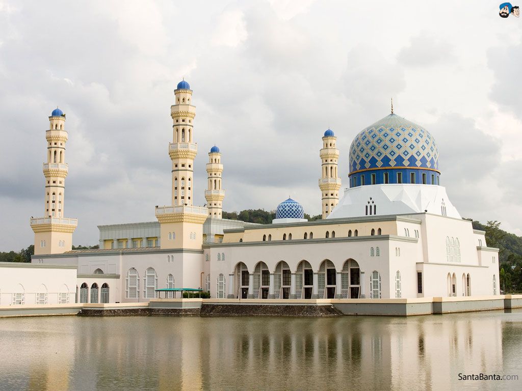Kota Kinabalu City Mosque Malaysia Beautiful Mosques